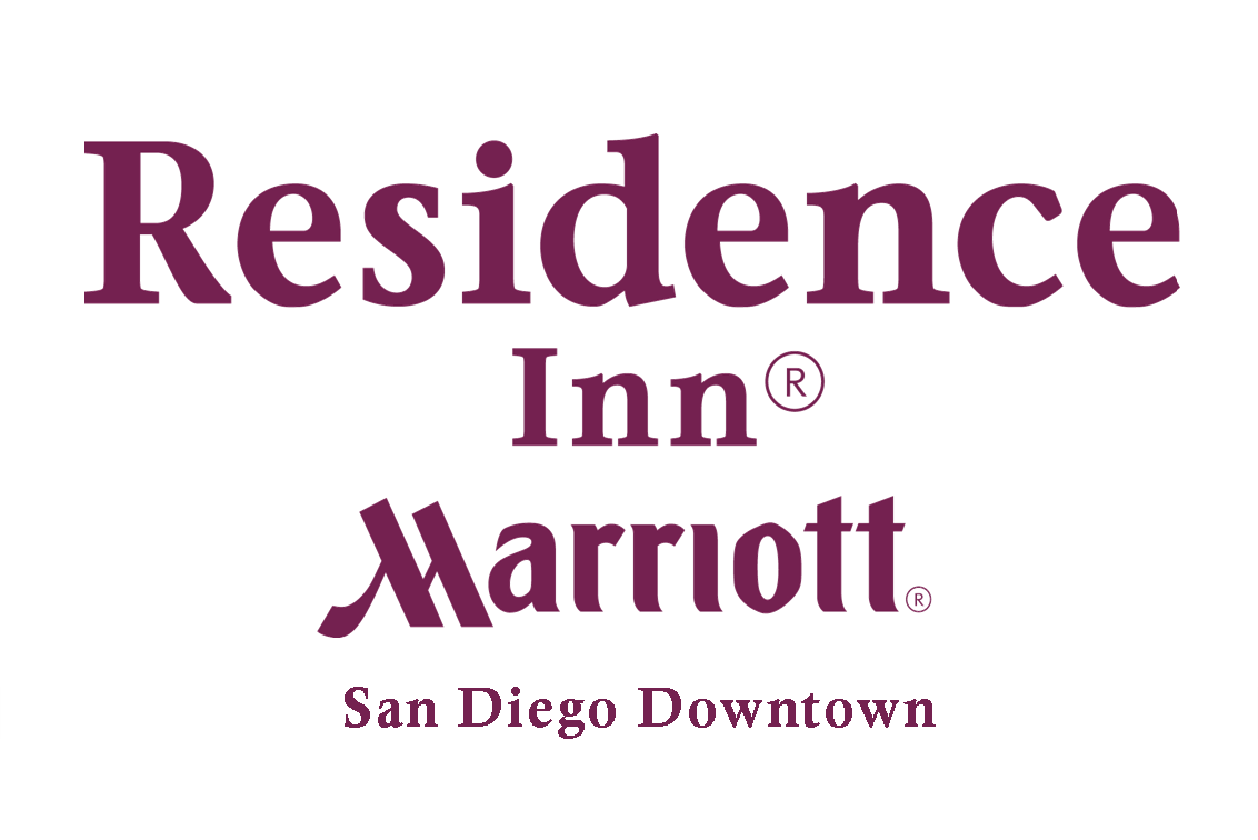 Residence Inn San Diego Downtown Logo White
