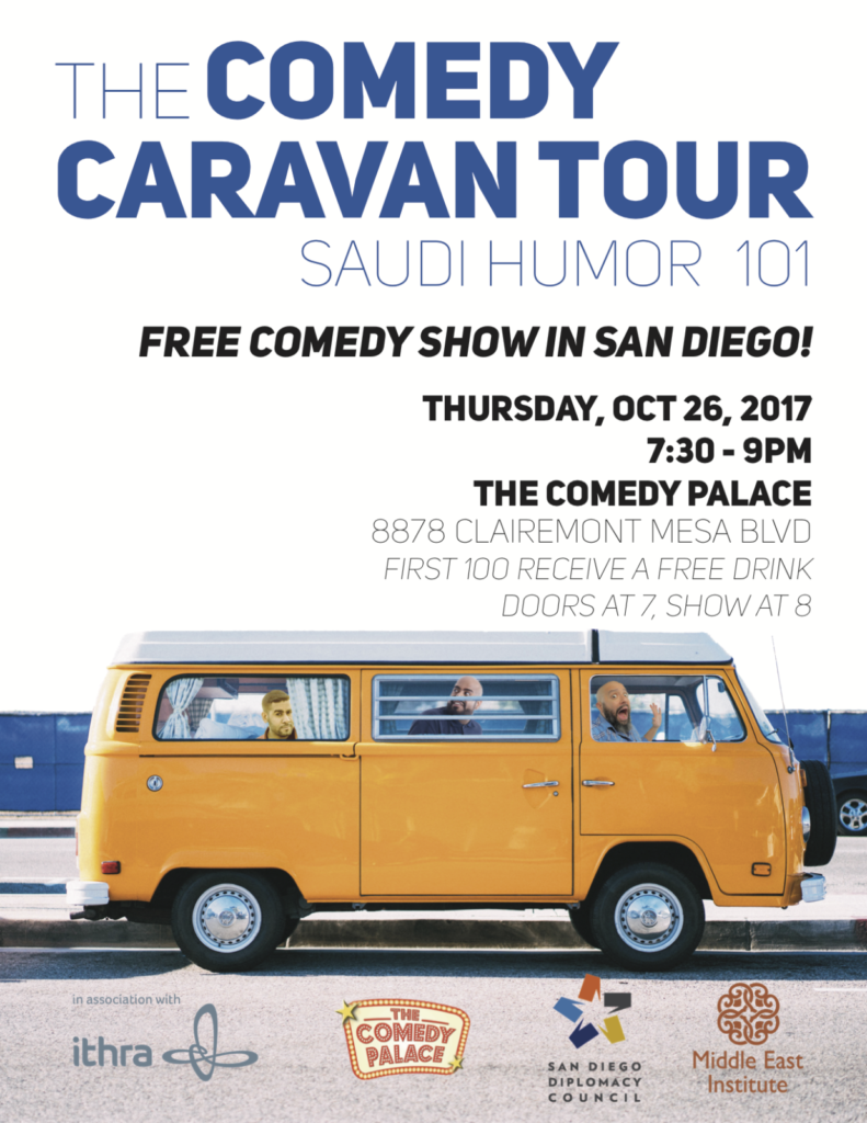 Flyer P4 San Diego Trio Of Comedians San Diego Diplomacy Council