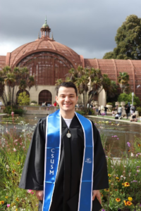 Anthony Davis-Youngblood completed his Bachelor's degree in Political Science with a minor in Global Studies from California State University San Marcos.