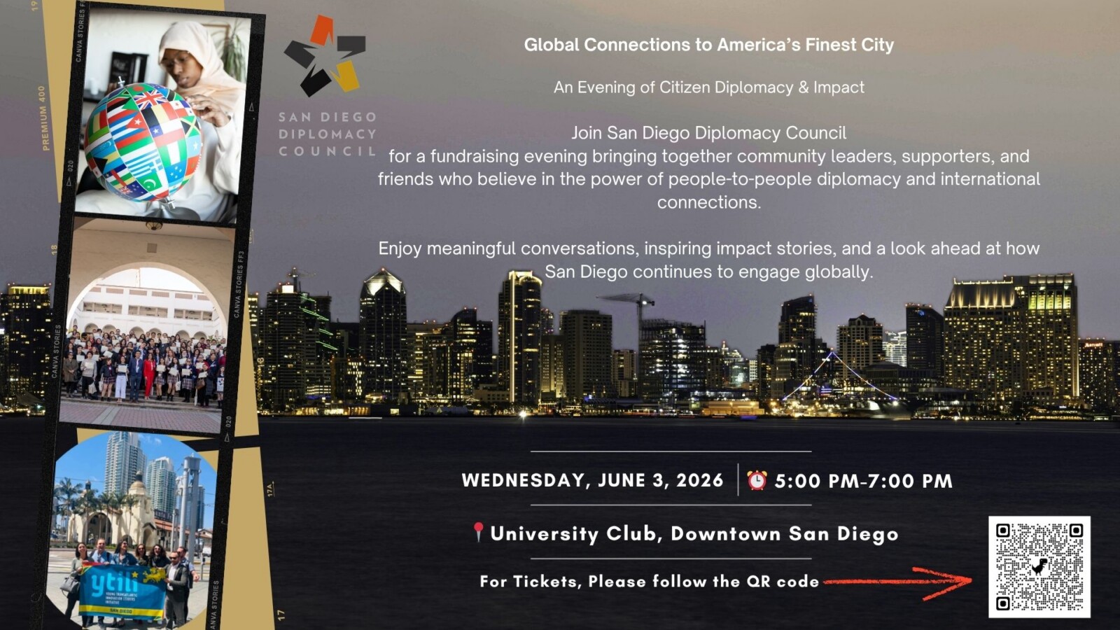 Invitation To SDDC Fundraising Event